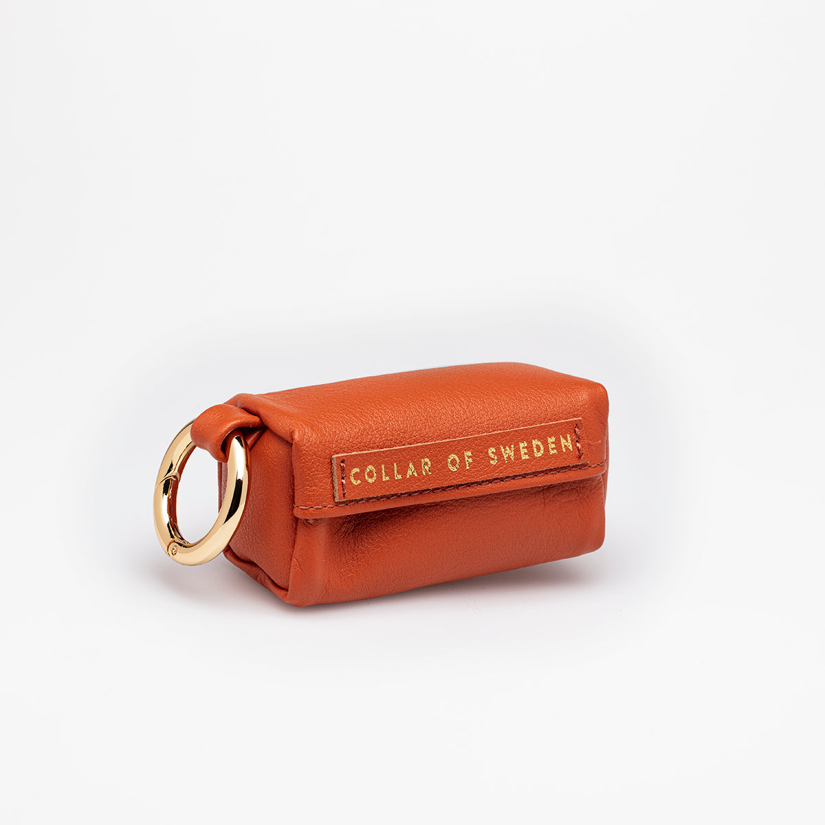 Cognac Poop Bag Holder