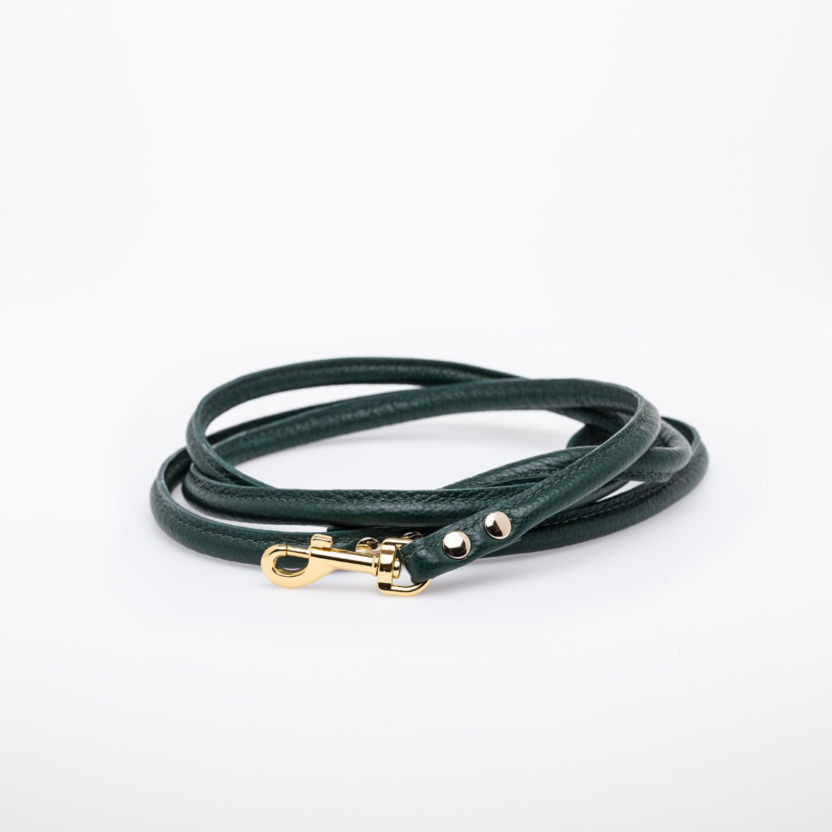 Dark Green Dog Lead