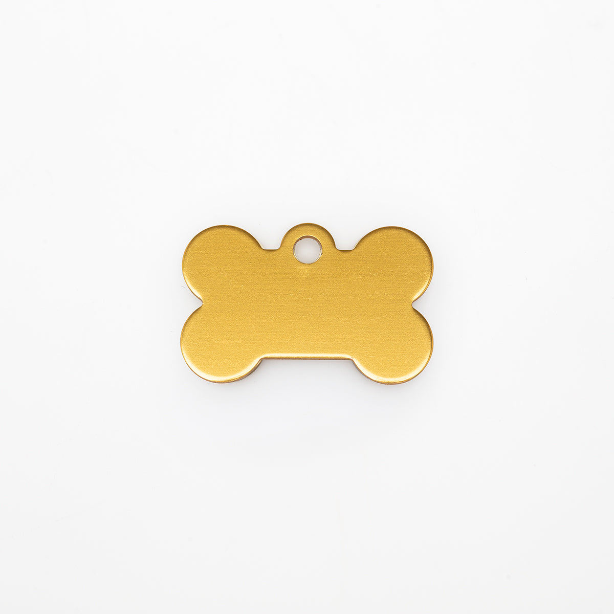 Engraved Dog Tag - Gold Bone