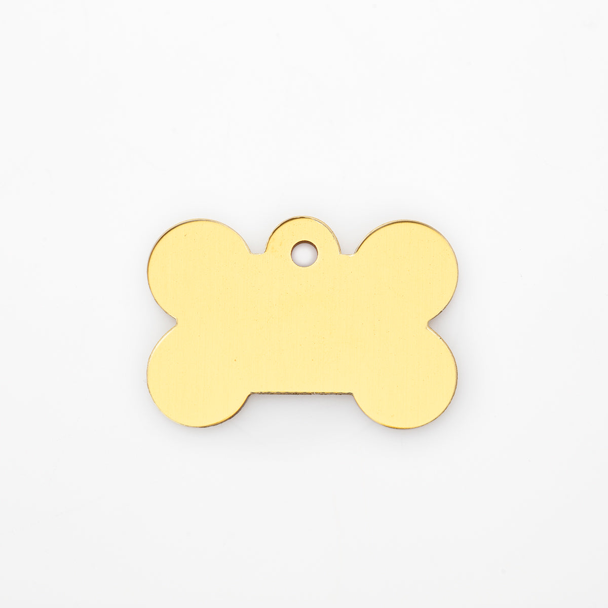Engraved Dog Tag - Premium Gold Bone
