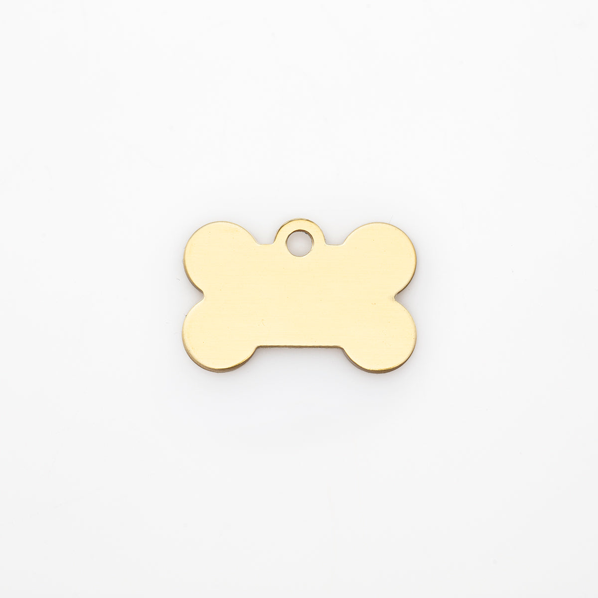 Engraved Dog Tag - Premium Gold Bone