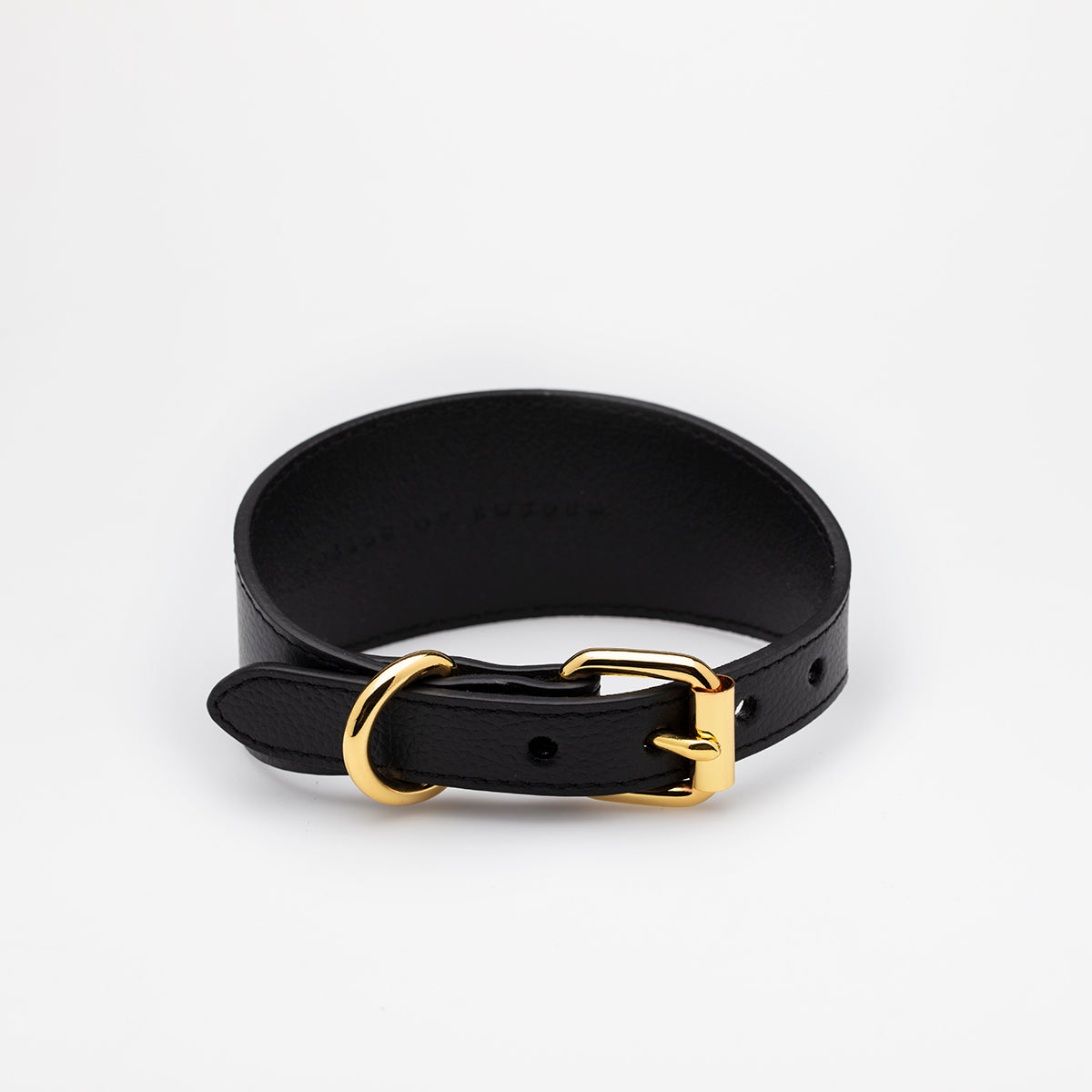 Black Dog Collar Wide