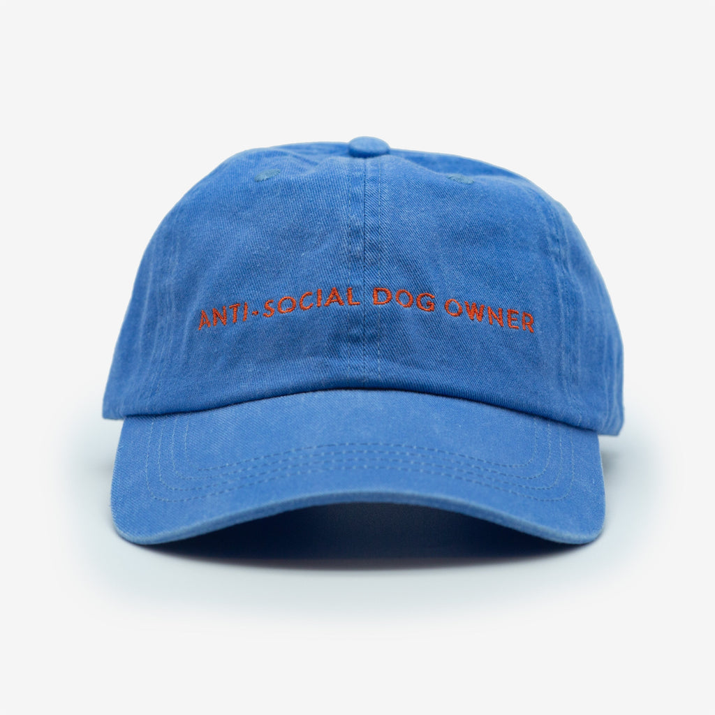 Blue Denim Cap - Anti-Social Dog Owner