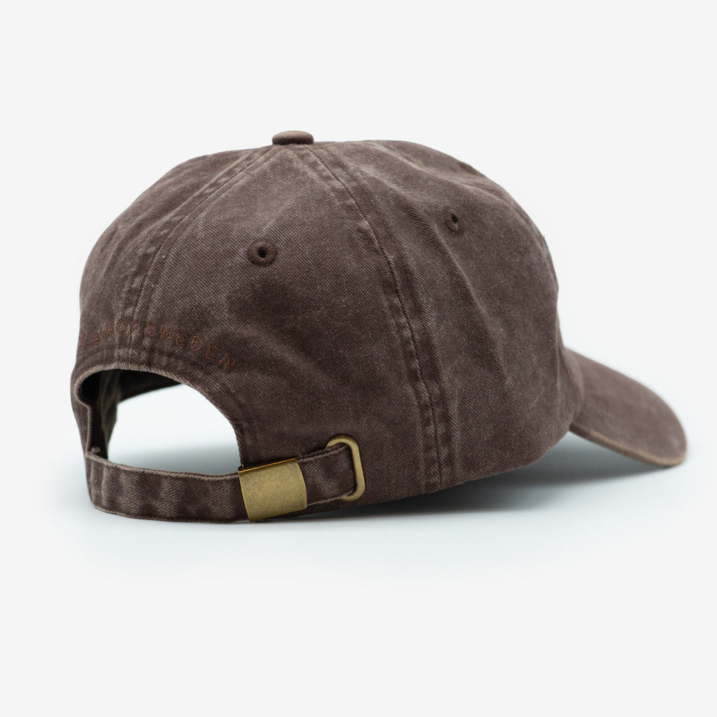 Brown Denim Cap - The Dogfather