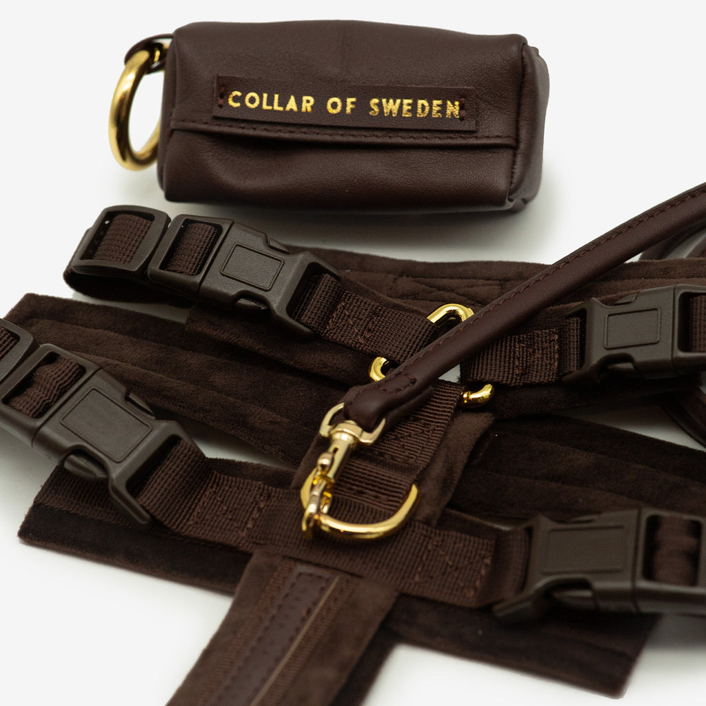 Coffee Brown Y-Harness XS