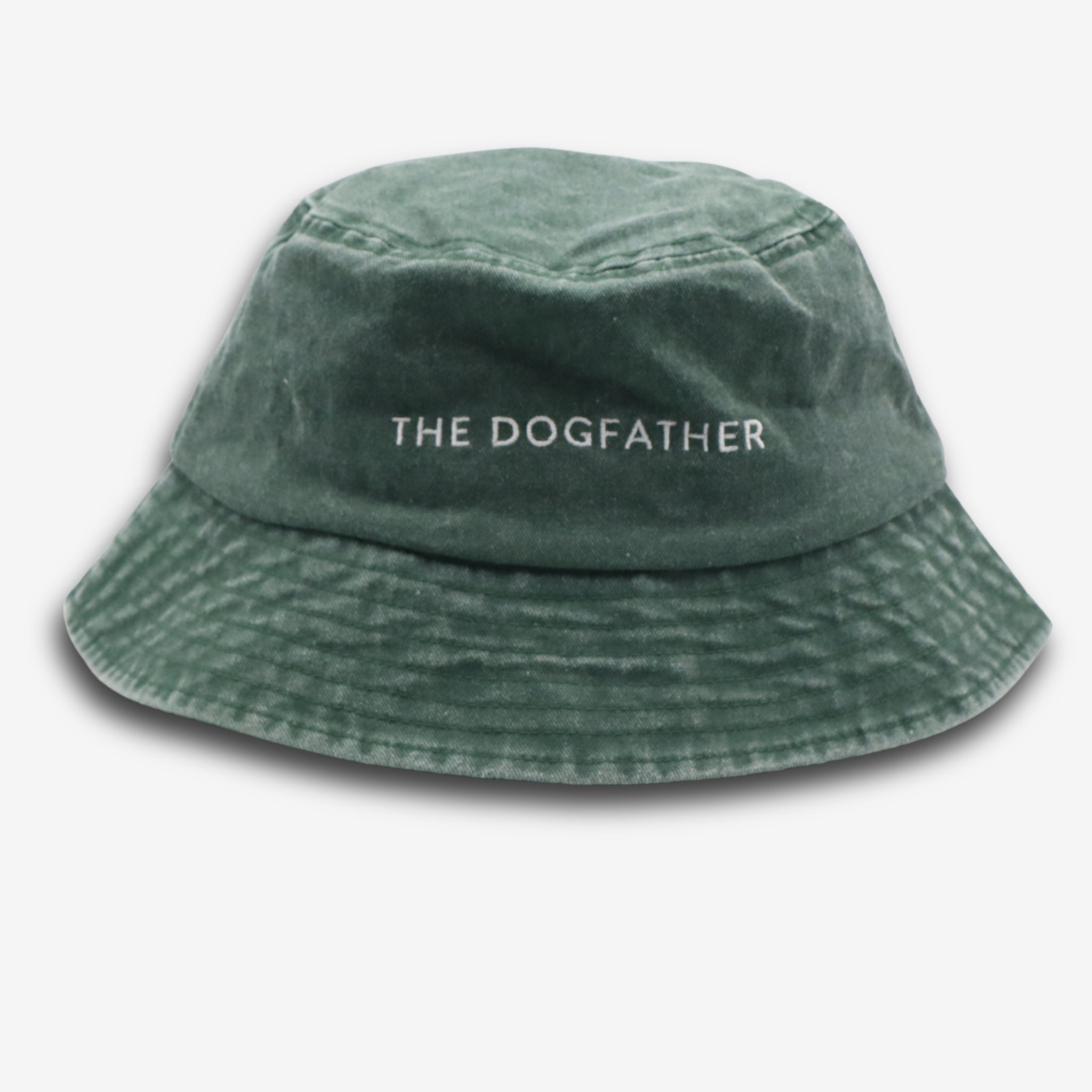 Green Denim Bucket Hat - The Dogfather