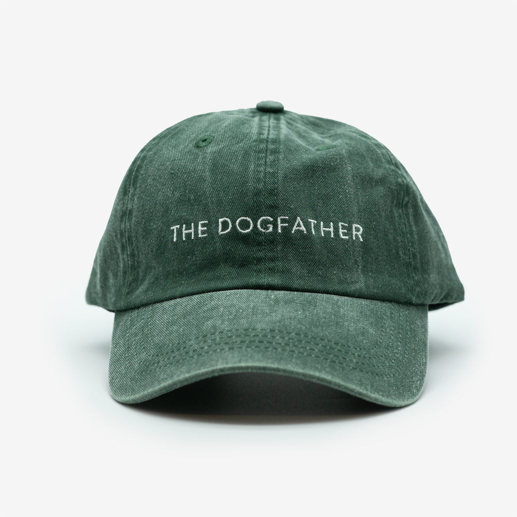 Green Denim Cap - The Dogfather
