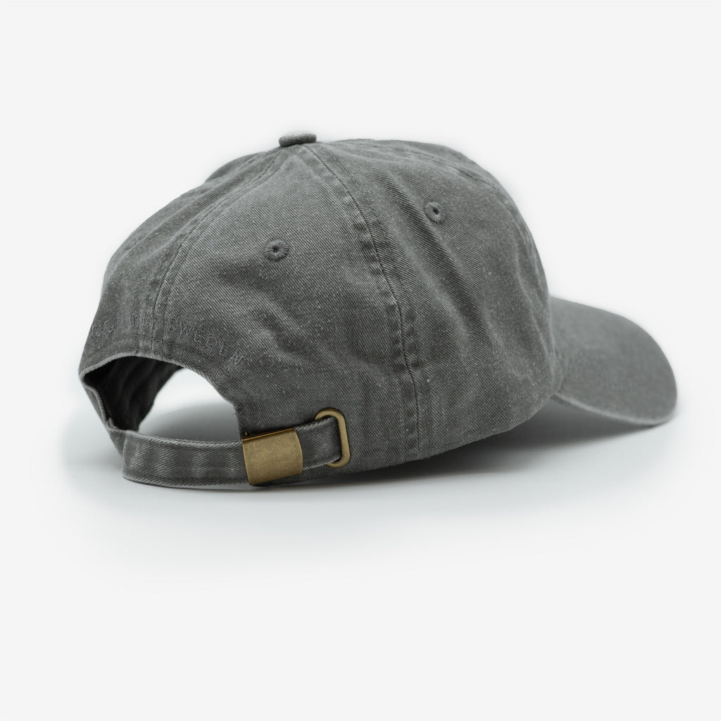 Grey Denim Cap - Hot Dog