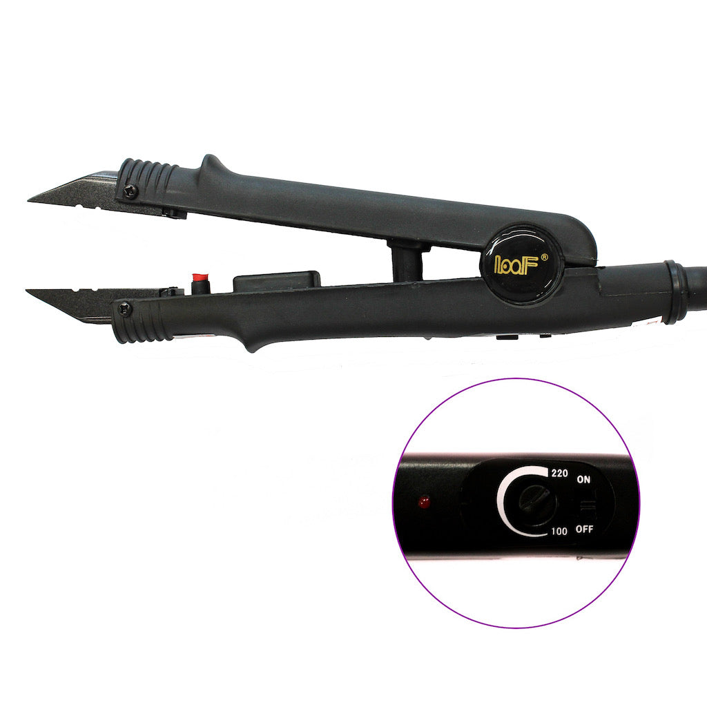 Zgrzewarka do przedłużania włosów keratyną