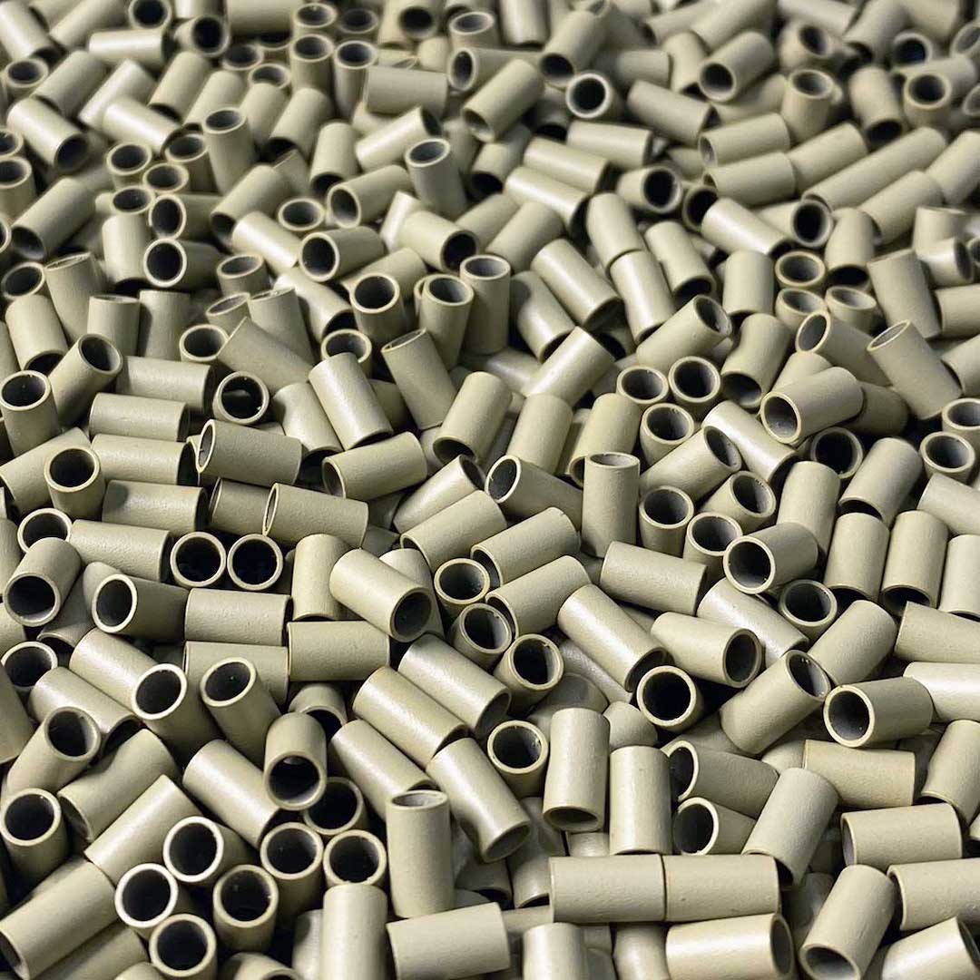 Miedziane tulejki do przedłużania włosów